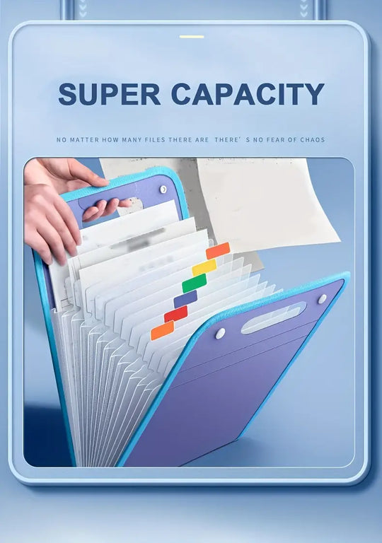 Portable File Bag，Durable File Bag Organizer