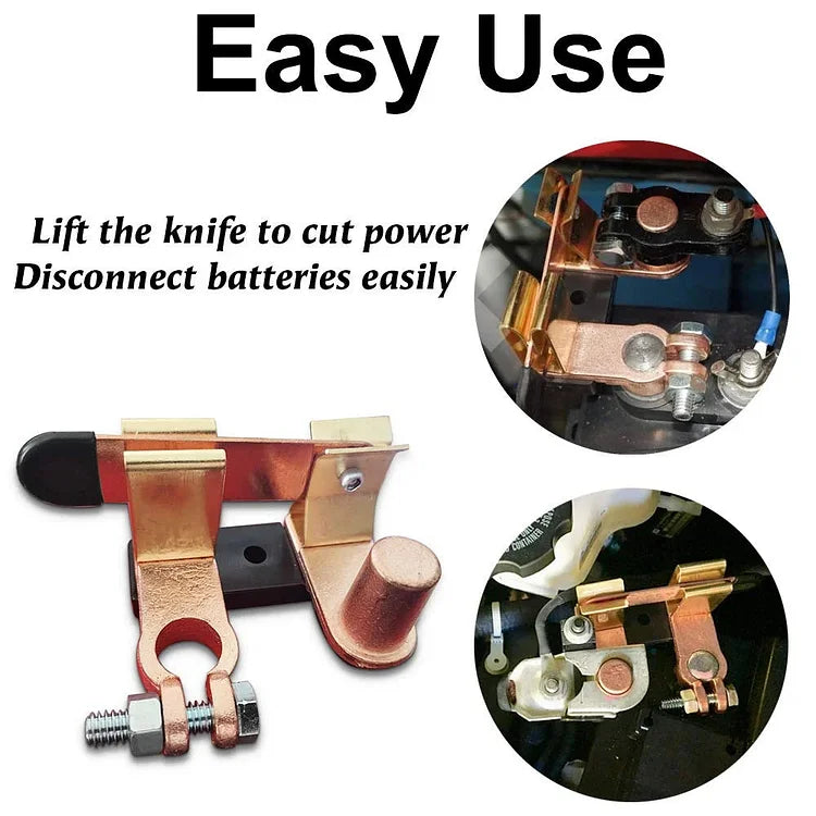 Battery power-off protection switch