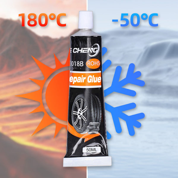 🔥Waterproof & High Temperature Resistant Tire Repair Glue