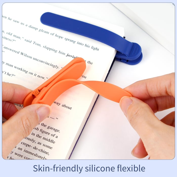 Strong Adsorption Ready To Read Silicone Bookmarks