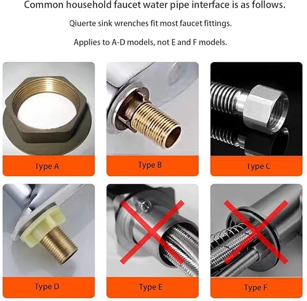 🔥HOT SALE 49% OFF🔥🔥8 in 1 Multifunctional Sink Bathroom Wrench🔥