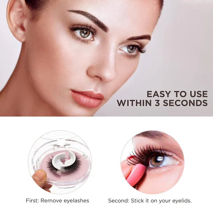 Reusable Self-Adhesive Eyelashes