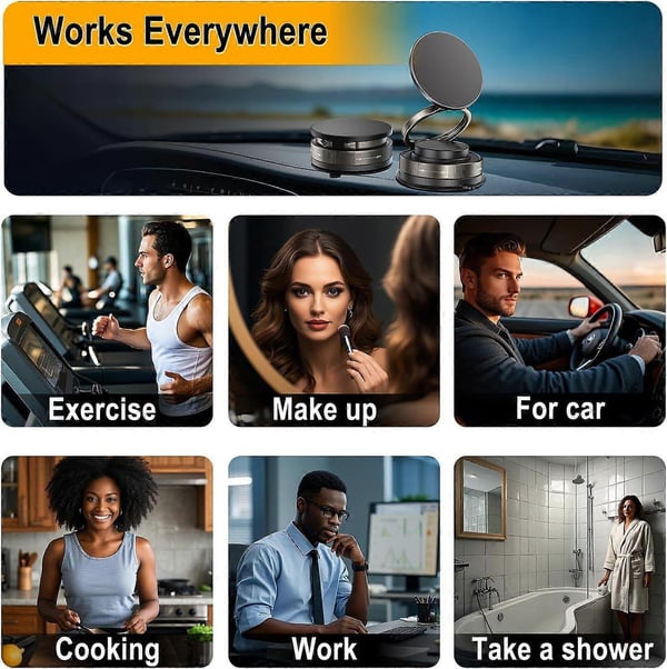 360° Adjustable Vacuum Suction Magnetic Holder