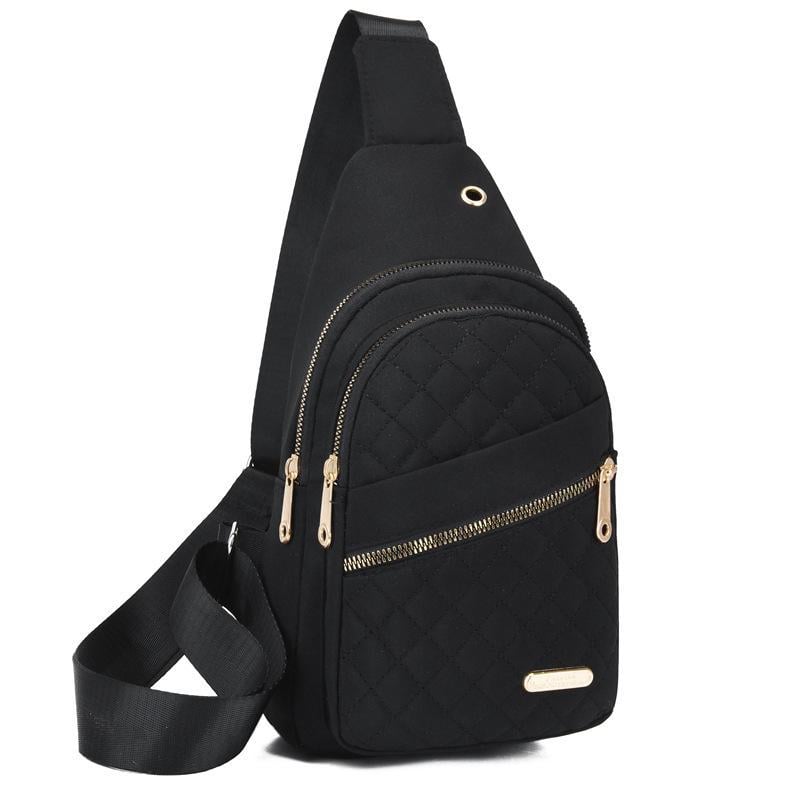 🎀Quilted waist bag-versatile large capacity crossbody bag, casual solid color