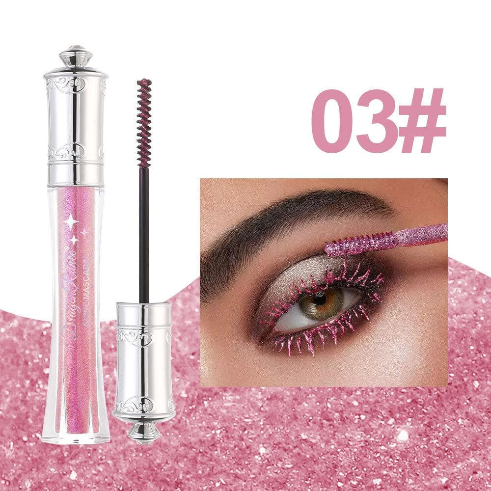 🌟Waterproof Sparkling Colored Mascara👀