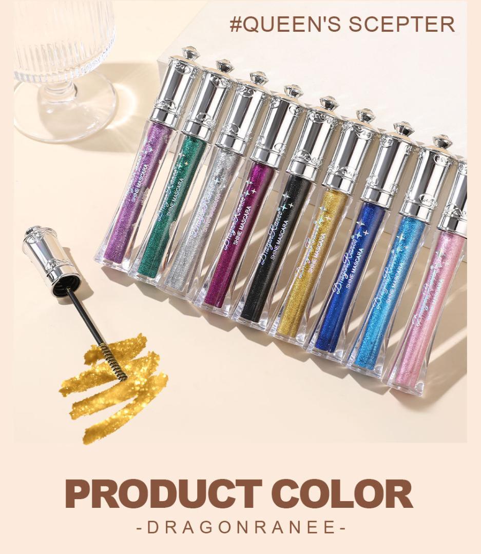 🌟Waterproof Sparkling Colored Mascara👀