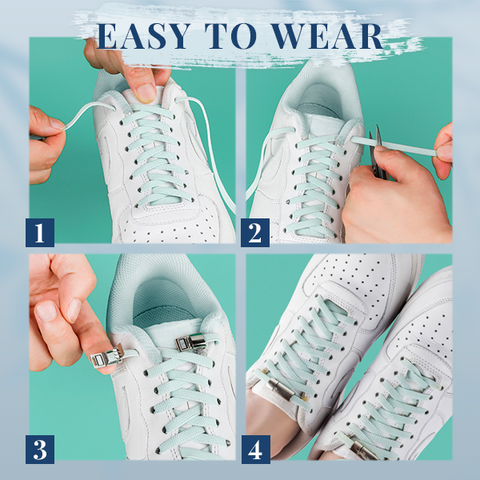 Magnetic Tie-Free Shoelace Buckle