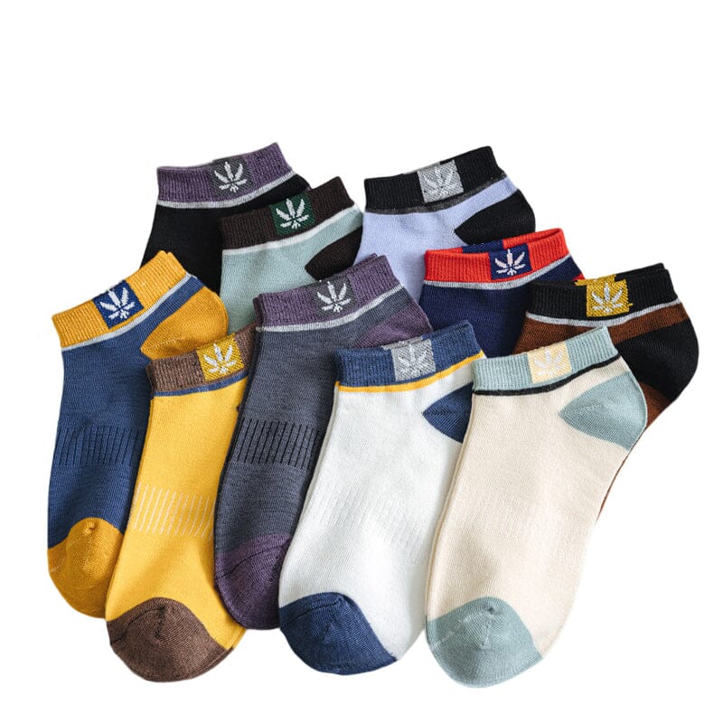 Men's spring summer sports thin socks