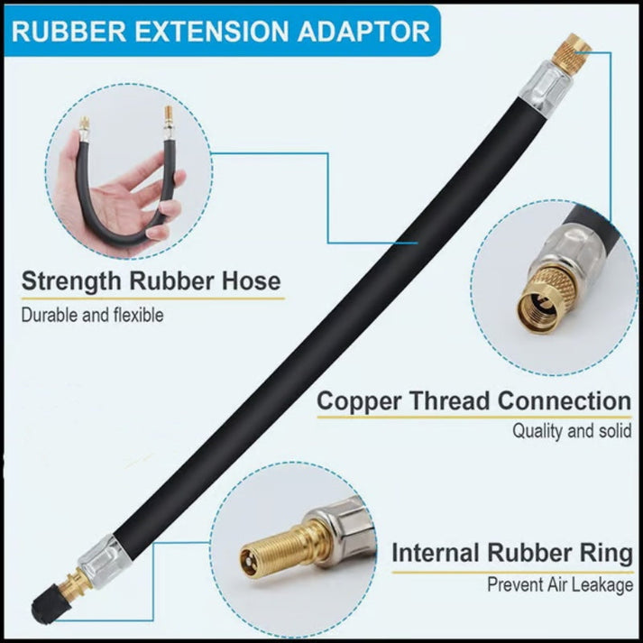 Universal Flexible Tire Valve Extension