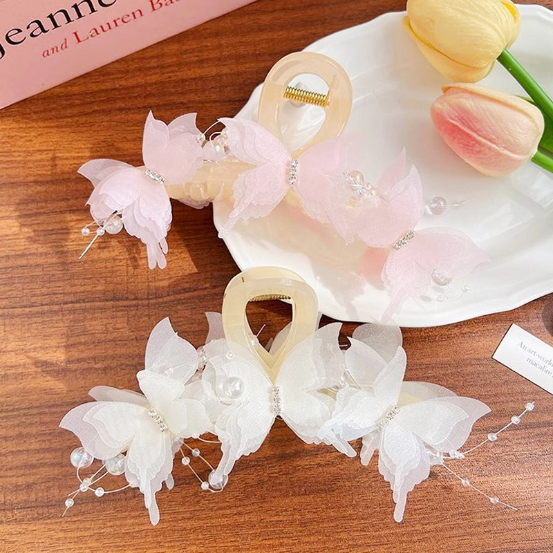 🎁Elegant Fashion Bow Grab Clip Hair Accessory