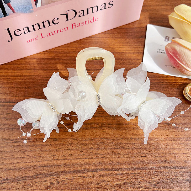 🎁Elegant Fashion Bow Grab Clip Hair Accessory