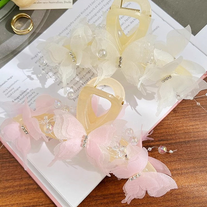 🎁Elegant Fashion Bow Grab Clip Hair Accessory