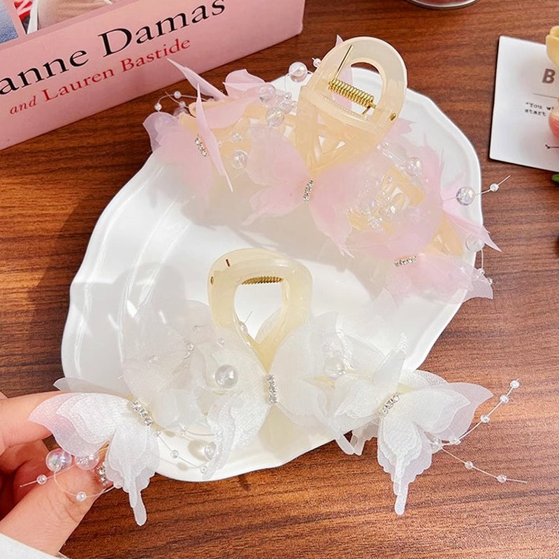 🎁Elegant Fashion Bow Grab Clip Hair Accessory