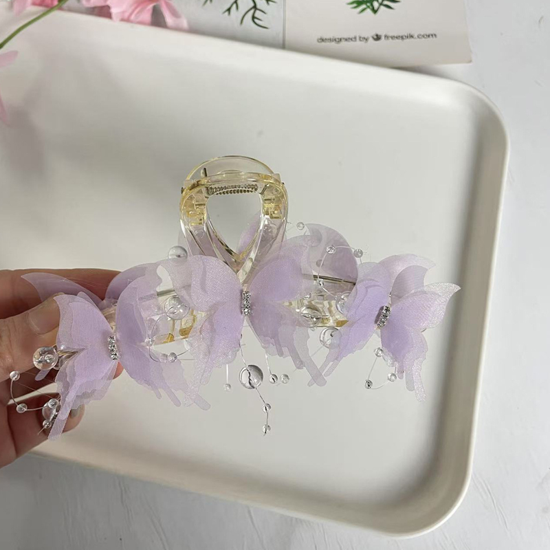 🎁Elegant Fashion Bow Grab Clip Hair Accessory