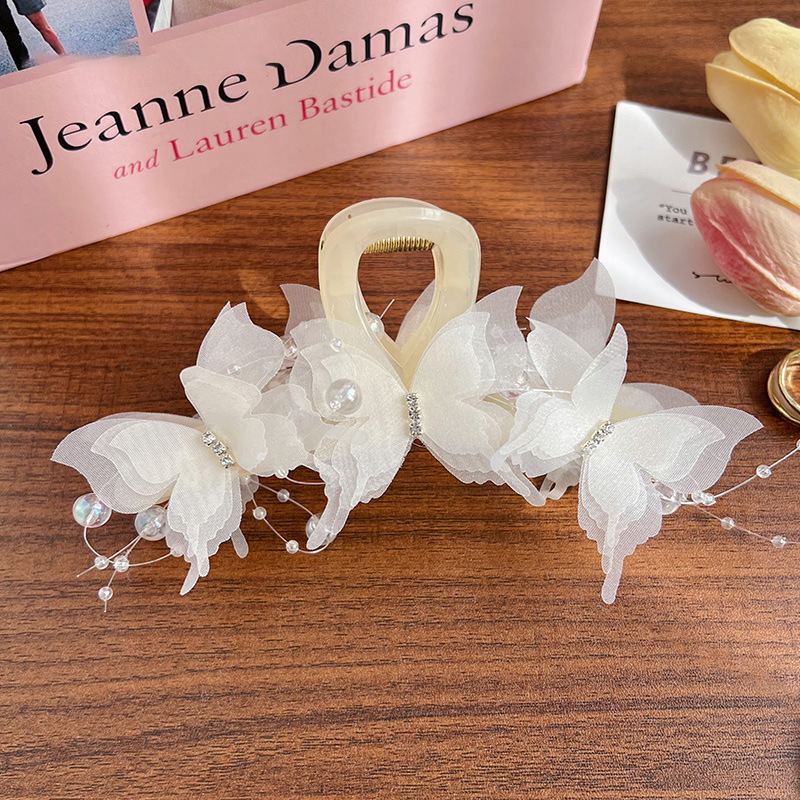 🎁Elegant Fashion Bow Grab Clip Hair Accessory