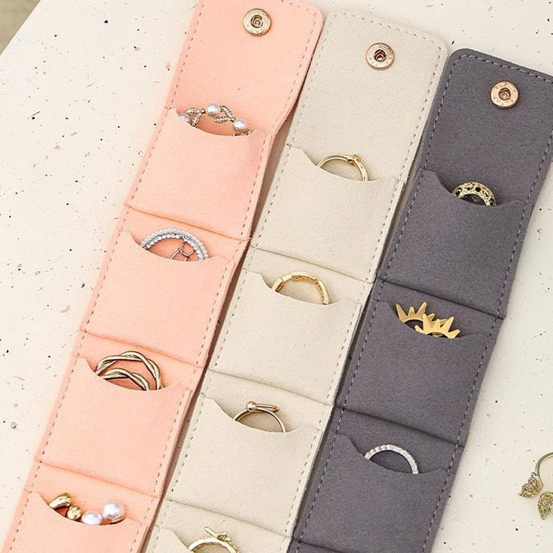 Portable Compartment Jewelry Storage Bag