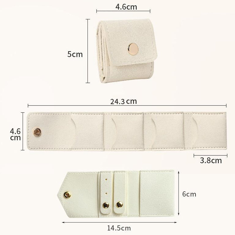 Portable Compartment Jewelry Storage Bag