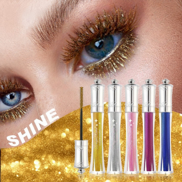 🌟Waterproof Sparkling Colored Mascara👀
