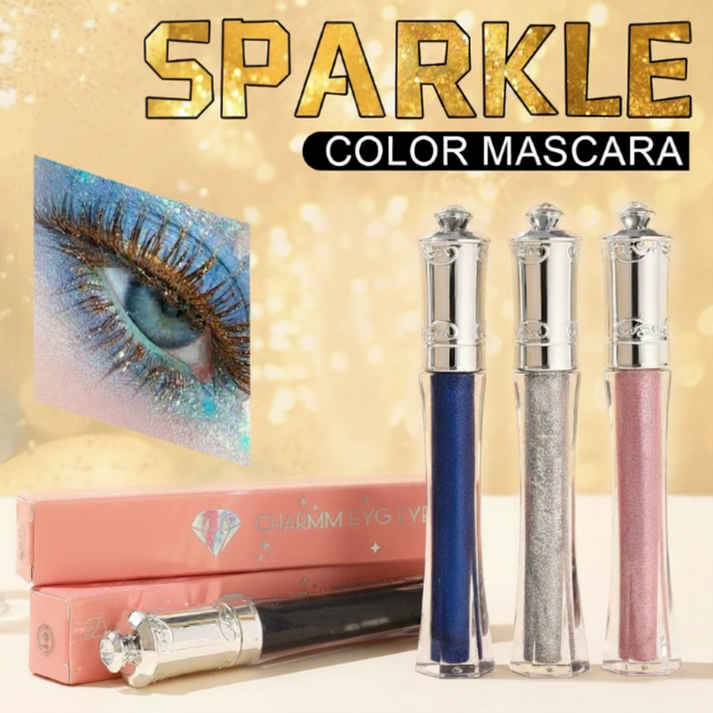 🌟Waterproof Sparkling Colored Mascara👀