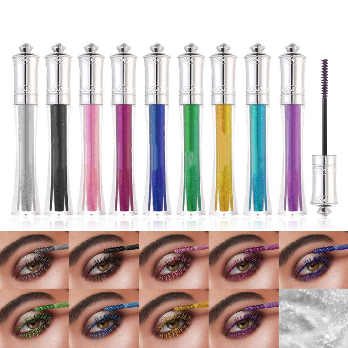 🌟Waterproof Sparkling Colored Mascara👀