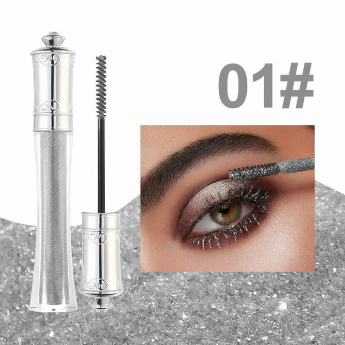 🌟Waterproof Sparkling Colored Mascara👀