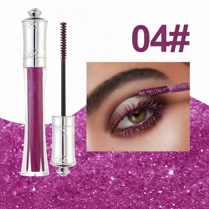 🌟Waterproof Sparkling Colored Mascara👀