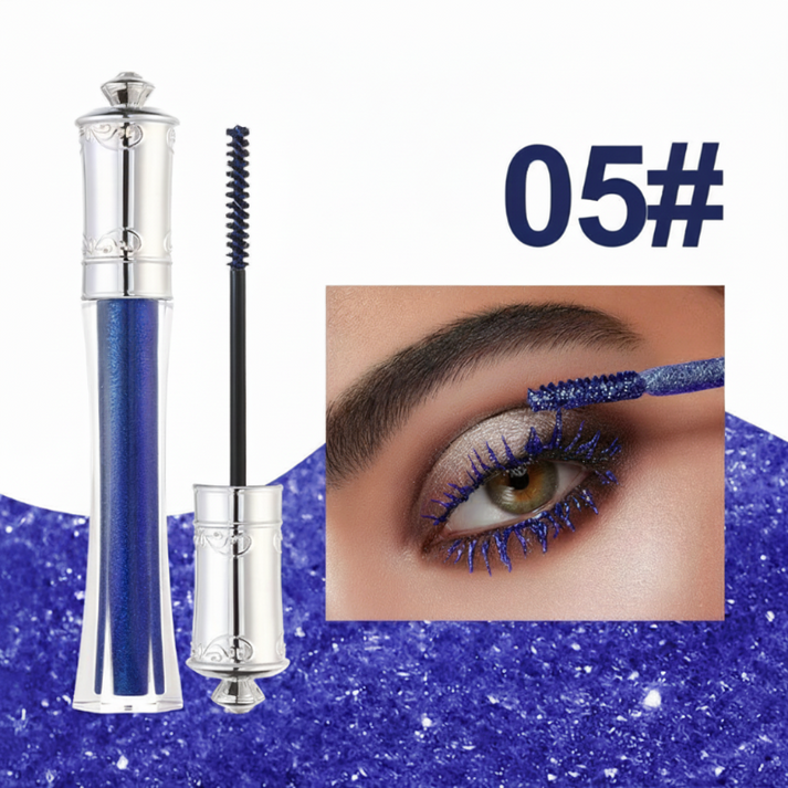 🌟Waterproof Sparkling Colored Mascara👀