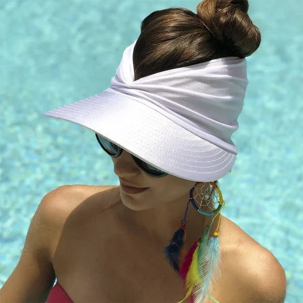 SUN HAT ANTI-ULTRAVIOLET ELASTIC TOP HAT