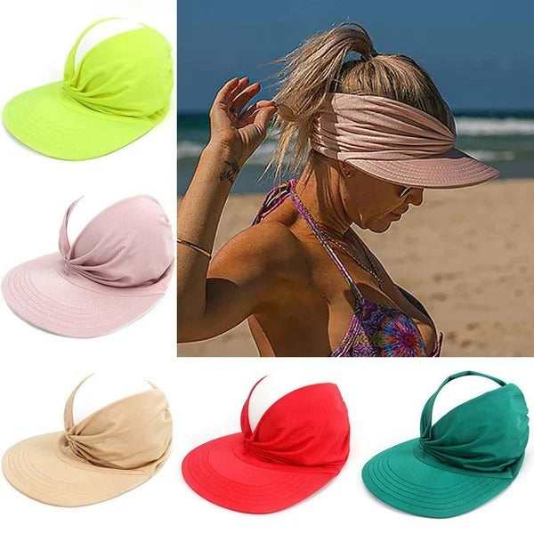 SUN HAT ANTI-ULTRAVIOLET ELASTIC TOP HAT