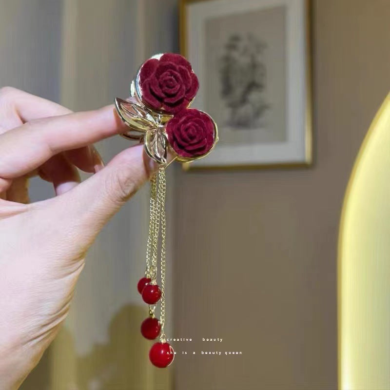 Vintage Rose Hairpin