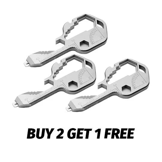 24 in 1 Key Shaped Pocket Tool