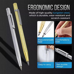 Metal Plate Glass Marker Lettering Pen