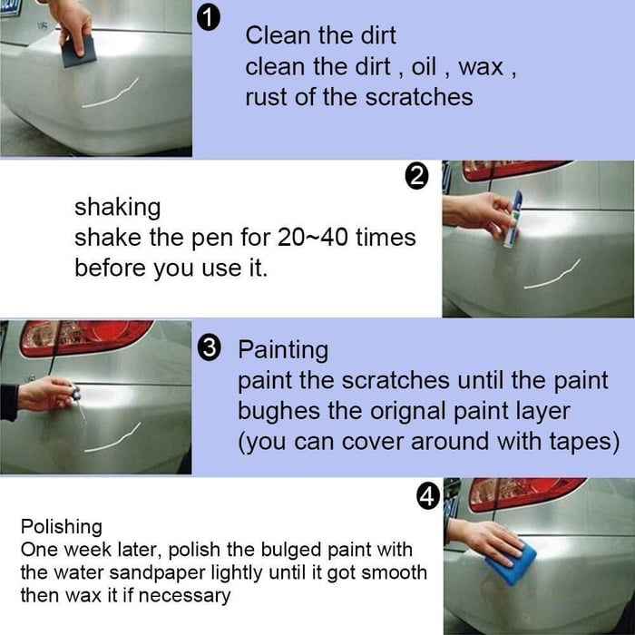 Waterproof Scratch Repair Pen