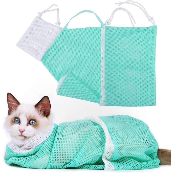 Mesh Cat Grooming Bag